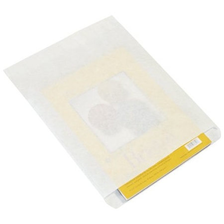 Bsc Preferred 12 x 15'' White Flat Merchandise Bags, 1000PK BUY00017815
